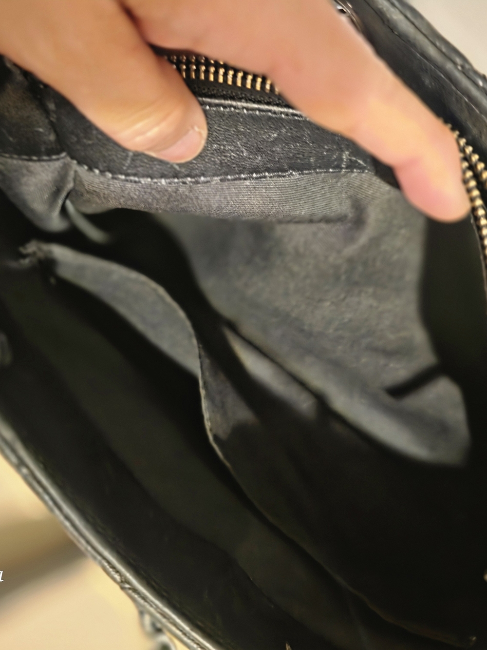 CHANEL Black Quilted Shoulder Bag with Silver Chain Straps - Picture 2 of 13